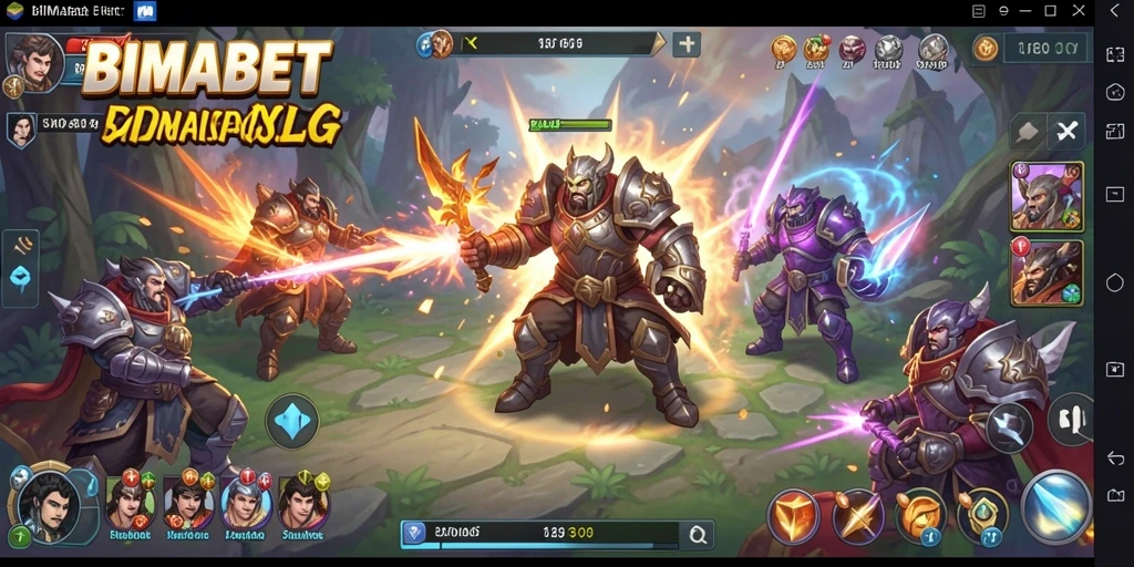 Tampilan menarik gameplay SLG BIMABET yang penuh strategi.