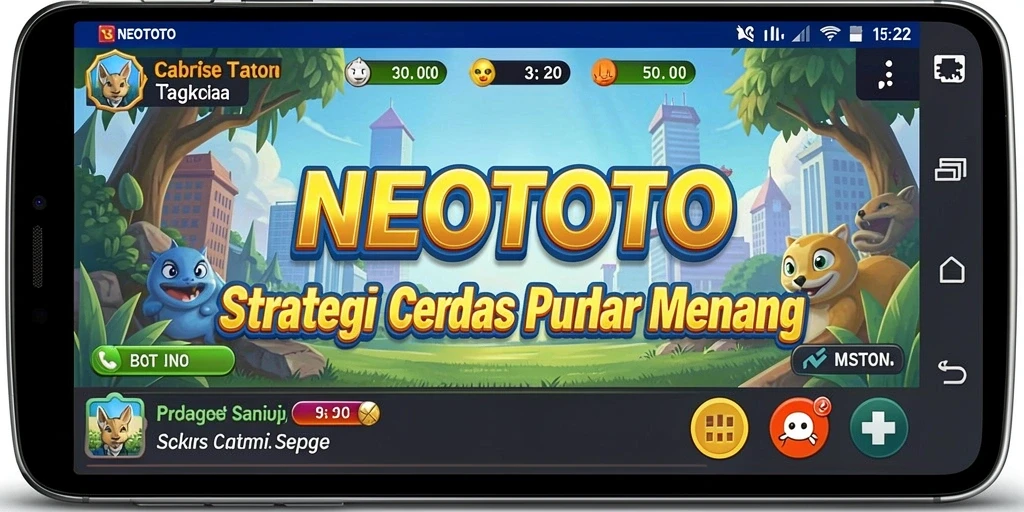 Tampilan gameplay NEOTOTO yang menarik dan menantang.