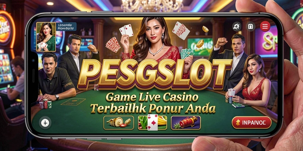 Tampilan screenshot PESGSLOT yang menunjukkan gameplay Live Casino menarik.